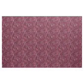 Rustic burgundy tooled leather stof (Fat Quarter)