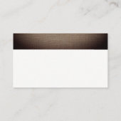 Rustic Burlap Bow, Gift Registry Informatiekaartje (Achterkant)