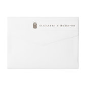 Rustic Burlap Mason Jar Wedding (Achterkant)