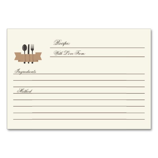 Rustic Burlap Rose carte de recette de douche nupt (Dos)