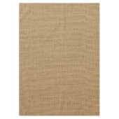 Rustic Burlap Texture Tafelkleed (Voorkant)