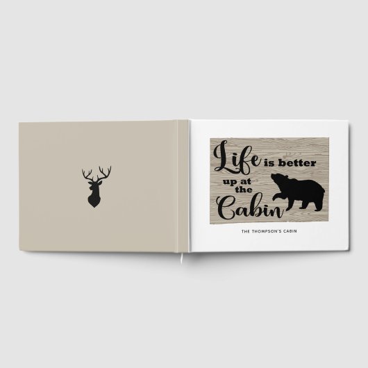 Rustic Cabin Gastenboek (Volledig)