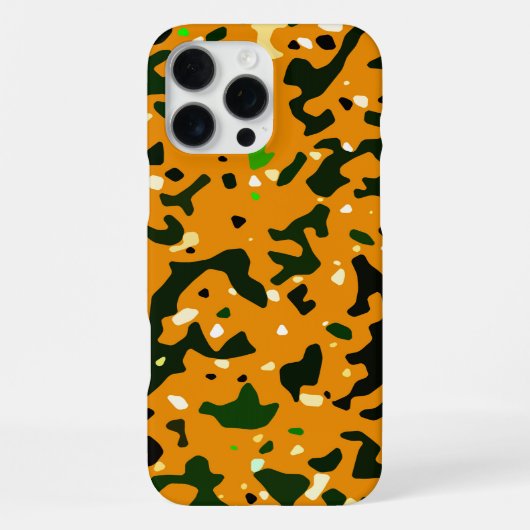 Rustic Camouflage Pattern iPhone Hoesje (Achterkant)