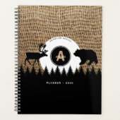 Rustic Camping Outdoor Adventure Planner (Voorkant)