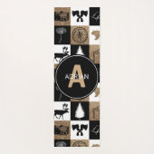 Rustic Camping Outdoor Adventure Yogamat (Achterkant)