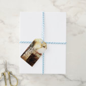 Rustic Carved Tree & String Lights Country Wedding Cadeaulabel (Met Touw)