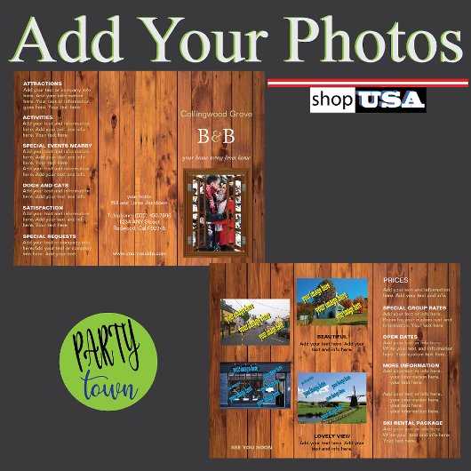 Rustic Chambres d'hôtes 🏡 Brochure Tripli