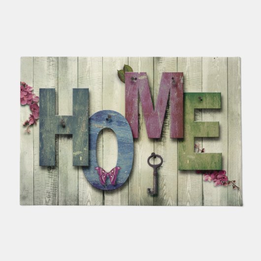Rustic Charm Deurmat (Voorkant)