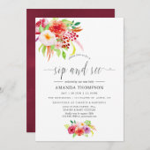  Rustic Charm Sip en Zie Kaart (Voorkant / Achterkant)