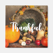 Rustic Chef's Table Bounful Harvest Thankful Magneet (Voorkant)