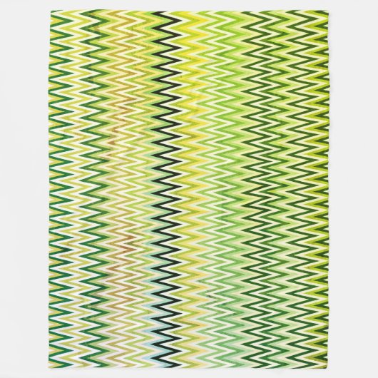 Rustic Chevron Zigzag Pattern Fleece Deken (Voorkant)