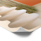 Rustic Chic Boho Pampas Bridal Shower Welcome Sign Poster (Hoek)