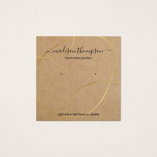 Rustic Chic Earring Display (Devant)