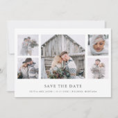 Rustic Chic | Fotoraster Save The Date (Voorkant)