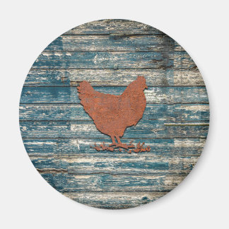 Rustic Chicken (Rusty) Magneet