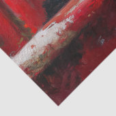 Rustic Christmas Border Collie Decoupage Tissuepapier (Detail)