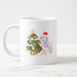 Rustic Christmas Mug – Cozy Holiday Hot Chocolate  Extra Grote Beker