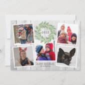 RUSTIC CHRISTMAS WREATH Photo Collage (Voorkant)