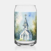 Rustic Church Path in Wildflower Meadow (Recto)