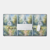 Rustic Church Path in Wildflower Meadow (Clavier et souris)