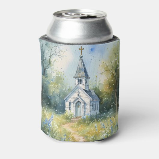 Rustic Church Path in Wildflower Meadow Blikjeskoeler (Blikje Achterkant)