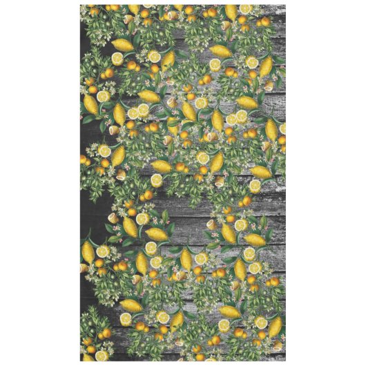 Rustic Citrus Garden Tafelkleed (Voorkant)