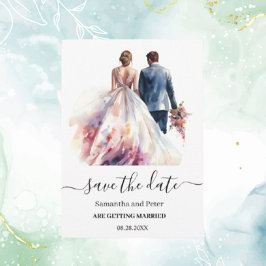 Rustic Classic Boho Floral Bewaar de datum Save The Date