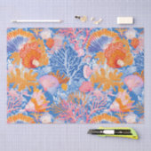 Rustic Coastal - Zeeschelpen, Zeesterren, Reef (19 Tissuepapier (Craft)