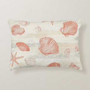 Rustic Coastal - Zeeschelpen, Zeesterren, Reef (29 Accent Kussen