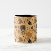 Rustic Coffee Love - Mug and Heart Motif (Centre)