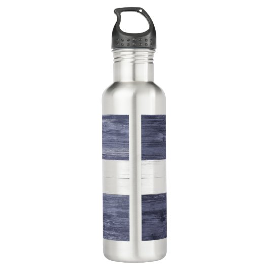 Rustic Colorado Flag Waterfles (Achterkant)