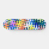 Rustic Colorful Skateboard (Horizontaal)