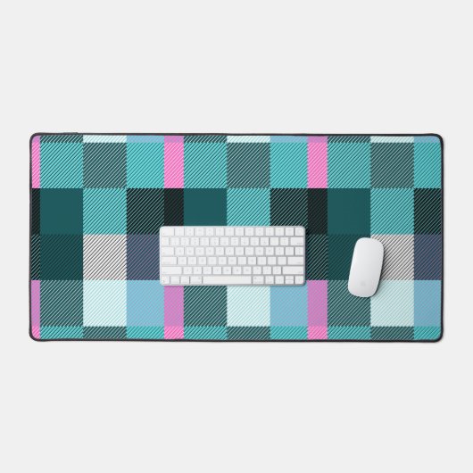 Rustic Contemporary Plaid Bureaumat (Keyboard & Muis)