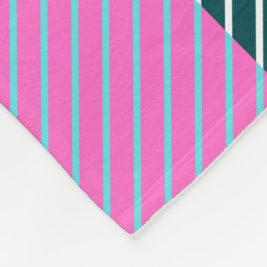 Rustic Contemporary Plaid Fleece Deken (Hoek)