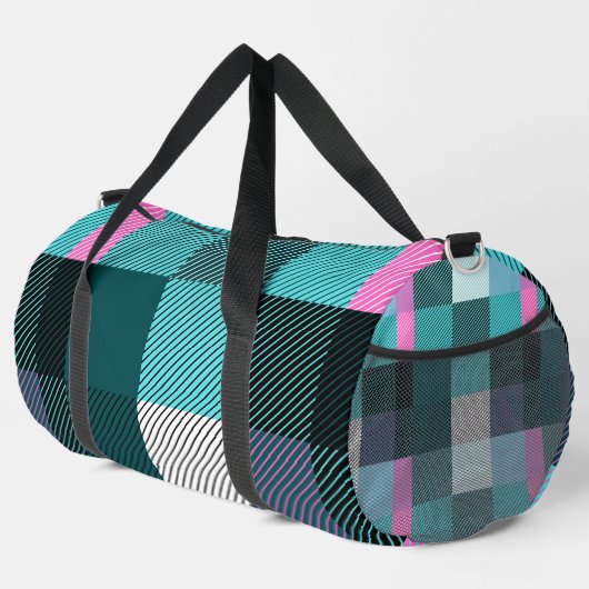 Rustic Contemporary Plaid Plunjezak (Rechterhoek)