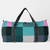 Rustic Contemporary Plaid Plunjezak (Achterkant)