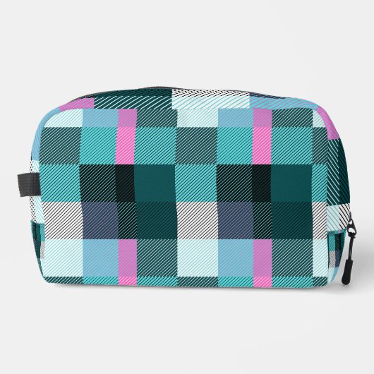 Rustic Contemporary Plaid Toilettasje (Voorkant)