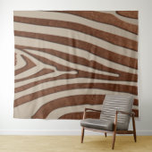 Rustic Copper look Animal Print Wandkleed (In Situ (horizontaal))