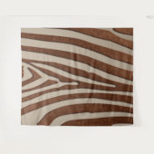 Rustic Copper look Animal Print Wandkleed (Voorkant (horizontaal))