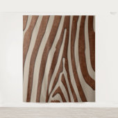 Rustic Copper look Animal Print Wandkleed (Voorkant)