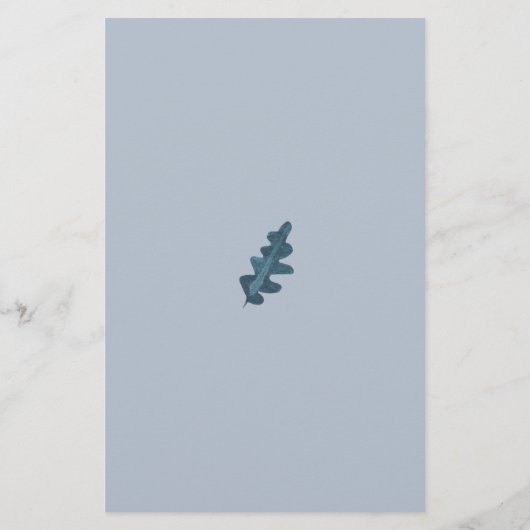 Rustic cordon feuille mariage de automne Informati (Dos)