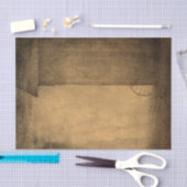 Rustic Country Barn Brown Sepia textuur Tissuepapier (Craft)