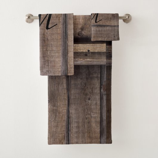 Rustic Country Barn Farmhouse Bad Handdoek (Insitu)