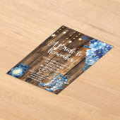 Rustic Country Bridal Shower Invitation  (Poser)