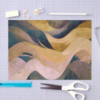 Rustic Country Brown Wood Designer Decoupage Paper Tissuepapier