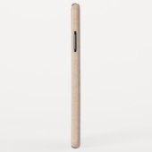 Rustic Country Burlap en Sunflower Monogram Case-Mate iPhone Case (Achterkant/rechts)