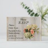 Rustic Country Chic, Vieux Bois et Fleurs RSVP (Debout devant)