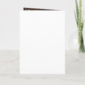 Rustic Country Couple Photo Wedding Programme (Dos)