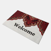 Rustic Country Entryway Doormat with Decorative Ar Deurmat (Schuin)