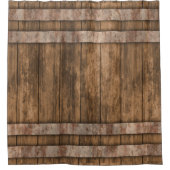 Rustic Country Farmhouse Douchegordijn (Voorkant)